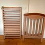 Solid Wooden Baby Cot | Adjustable Height Base Image 2