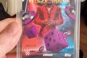 WWE WORLD 2025 Andrade 065 of 249 Topps Wrestlemania 41 Exclusive Card