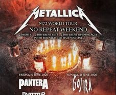 Metallica Ticket 21st June