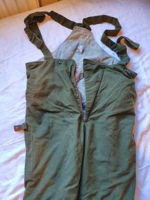 Winter tankers army trousers.