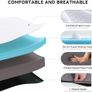 Foldable Folding Mattress King, Tri-fold Memory Foam Mattress with Washable Cover, Fit for Travel, Camping, Floor, Guest Bed (150x200x15cm) Image 3