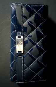 Navy Patent Leather LK Bennett Wallet