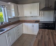 Wooden Kitchen with Island