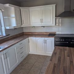 Wooden Kitchen with Island