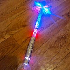 Frozen glowing wand