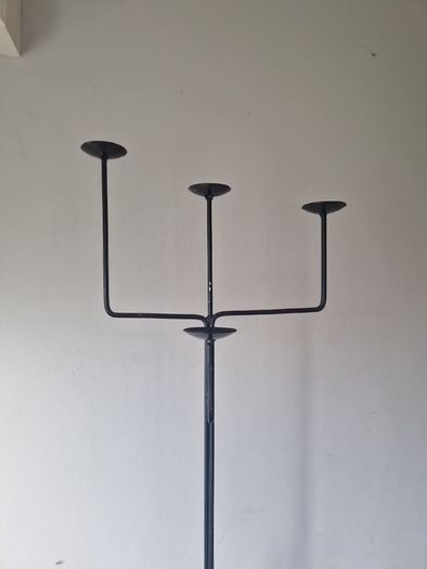wrought iron candle holder