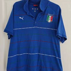 Mens | Puma Italy  World Cup  Years 2006 Polo Shirt | Blue | Size XL