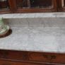 Antique French Oak Dressing Chest with Marble Top Image 4