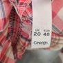 George long sleeve embroidered blouse size UK20 EU48 Postage included Image 5