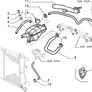Genuine Fiat Coupe Turbo,radiator Hose Pipe,rad To Turbo 46480785 Image 2