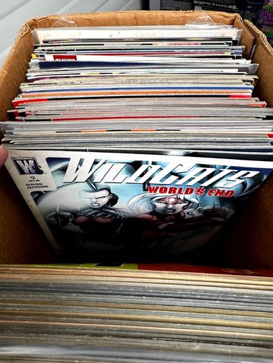 Indie Long Comic Box w 325 Comics for Sale