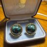 Vintage Green Earrings Image 7