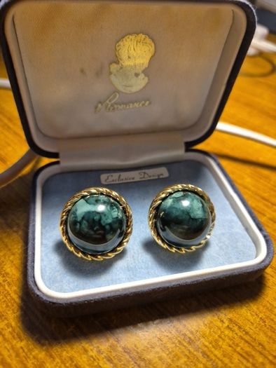 Vintage Green Earrings