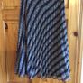 BNWTS Savida Black ditzy floral pleated midi Skirt size S 8/10 includes postage Image 4