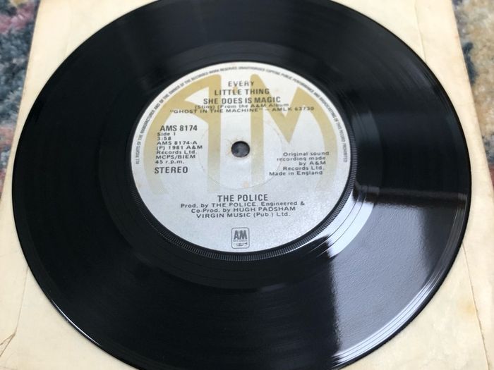 The Police - Every Little Thing She Does Is Magic (1981) Irish 7"