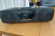 Sony Radio Cassette-corder, Model CFS-201L, wear and tear for its age, Radio works, tapes dont play