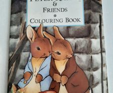 New peter rabbit story and colouring book