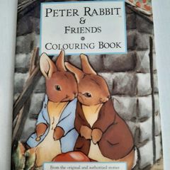 New peter rabbit story and colouring book