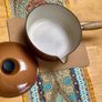 Le Creuset Cast Iron Saucepan with Wooden Handle 22cm Image 2