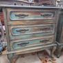 Vintage Upcycled Pair of Bedeside Lockers Image 2