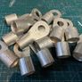 Flexi 70 mm sqr core cable lug with 10 mm hole, pair Image 3