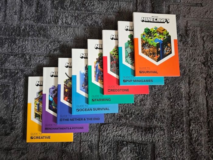 Minecraft Guide Book Set  8 Books can post!