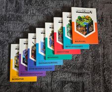 Minecraft Guide Book Set  8 Books can post!