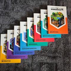 Minecraft Guide Book Set  8 Books can post!