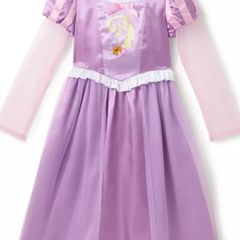 Disney Tangled Rapunzel girls fancy dress costume Age 4 EUC
