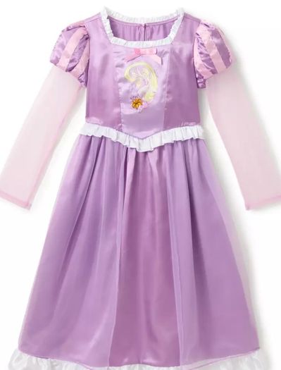 Disney Tangled Rapunzel girls fancy dress costume Age 4 EUC