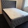 Double & King Size Bed Frame With Mattress Opt Image 4
