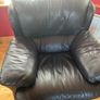 3+1 Leather Sofa and Recliner Armchair Image 6