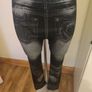 Denim look leggings size UK12/14 EU40/42 Postage included Image 4