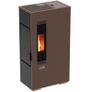 Mini 5 White Wood Pellet Stove Image 5