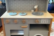 Little town grey wooden kitchen