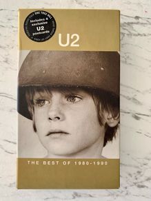 U2 - The Best of 1980-1990 (Video And Cards) (VHS, 1999)