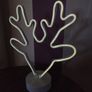Neon Light Up Christmas Reindeer/Stag Image 4