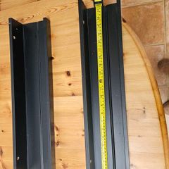 Black picture Shelves.