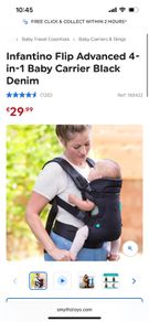 Infantino Flip Advanced 4-in-1 Baby Carrier