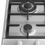 Built-in Gas Hob 2 burners 3300W/1000W Stainless steel Image 2