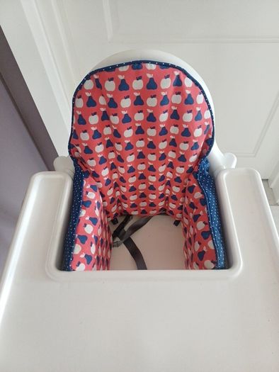 Ikea High Chair with supporting cushion