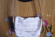 small candy stripe handbag from ystrdy
