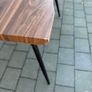 Nordina Home Altana Wavy Dining Table - Walnut (120 x 70 cm) Image 8