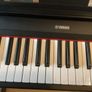 Yamaha Piaggero NP15 Portable Keyboard, Piano keys look, 61 Keys, USB connection, Black with Music stand and Heavy Duty keyboard Stand (Working Perfectly Image 10