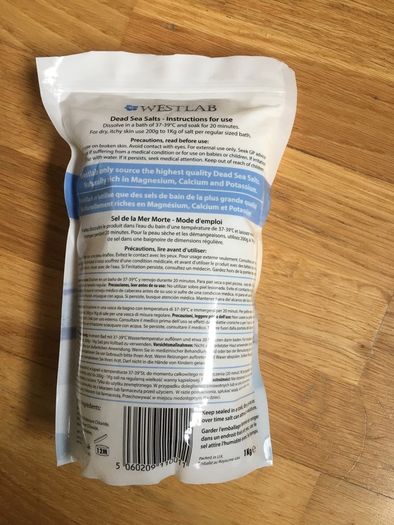 Natural Dead Sea Sea Salts