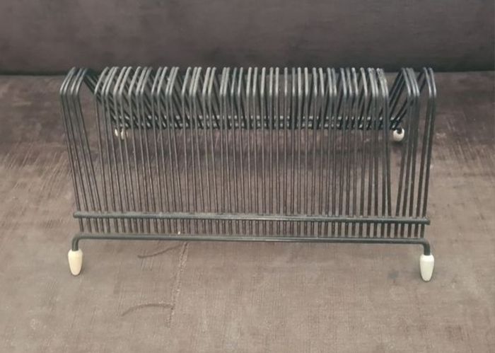 Record Storage Rack