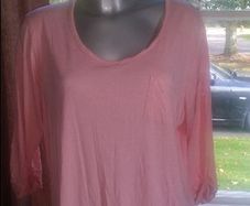 F&F pink top with silver thread size UK16/18 EU44/46 Postage included