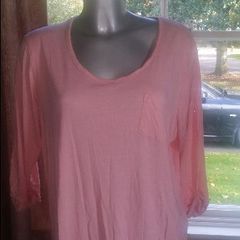 F&F pink top with silver thread size UK16/18 EU44/46 Postage included