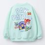 Zara Paw Patrol Unisex light aqua sweatshirt Age 4 EUC Image 5