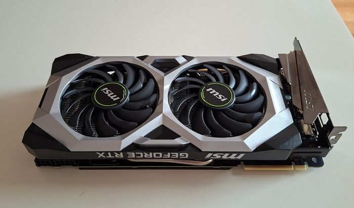 MSI GeForce RTX 2080 Ventus 8GB GDDR6 V2 PCI Express 3.0 x16 Graphics Card